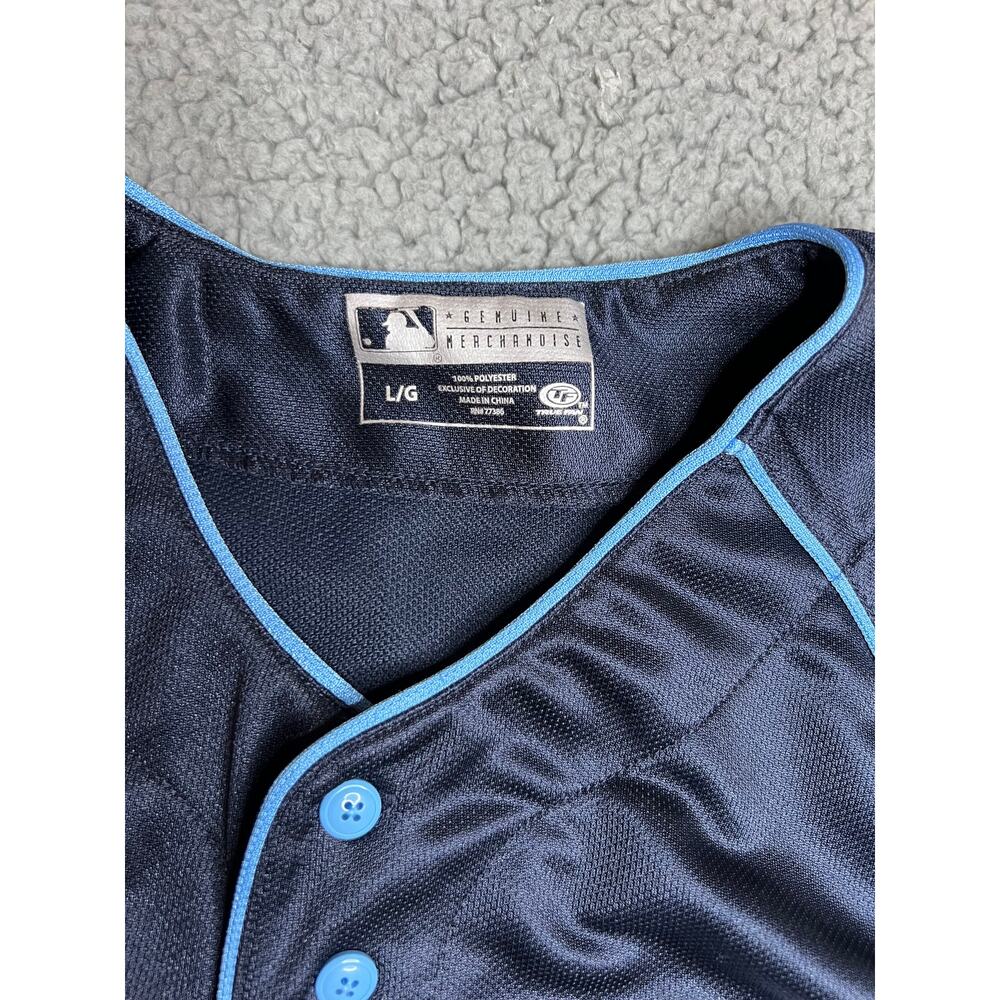 Tampa Bay Rays MLB Baseball Jersey Adult Large (B110364) - Picture 6 of 7